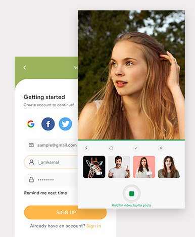 Mobile App UI